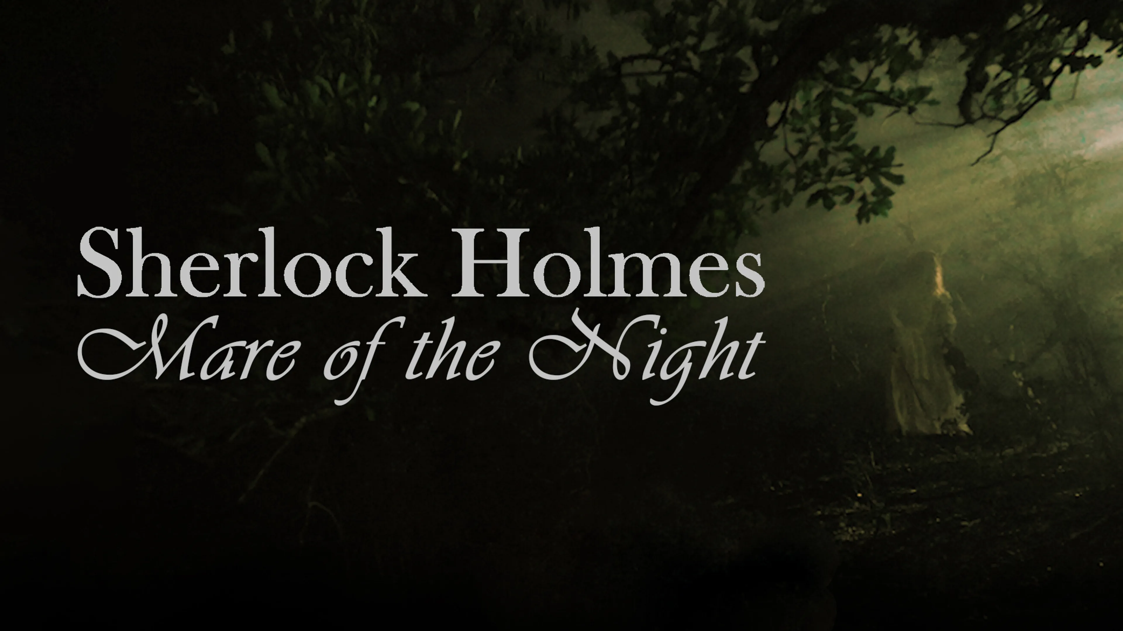 Sherlock Holmes: Mare of the Night poster